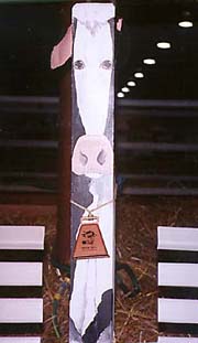 [photo, Cattle sign, Maryland State Fair, Timonium, Maryland]