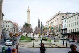 [photo, Mount Vernon Place, Baltimore, Maryland]