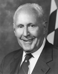 [photo, Comptroller Louis L. Goldstein]