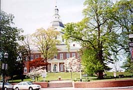 [photo, State House (from Francis St.), Annapolis, Maryland]