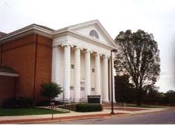 [photo, Tawes Fine Arts Building, University of Maryland, College Park, Maryland]