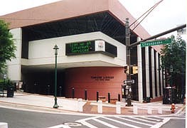 [photo, Baltimore County Public Library, 320 York Road, Towson, Maryland]