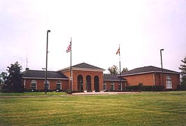 [photo, Town Hall, 5 Garrett Ave., La Plata, Maryland]