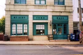 [photo, Town Hall, 110 South Main St., Mount Airy, Maryland]